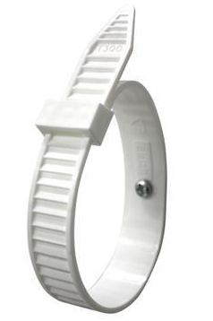 N226-7393 Aspen B6411/10 | Tie Clip | 250 x Ø 20 mm | Set van 10